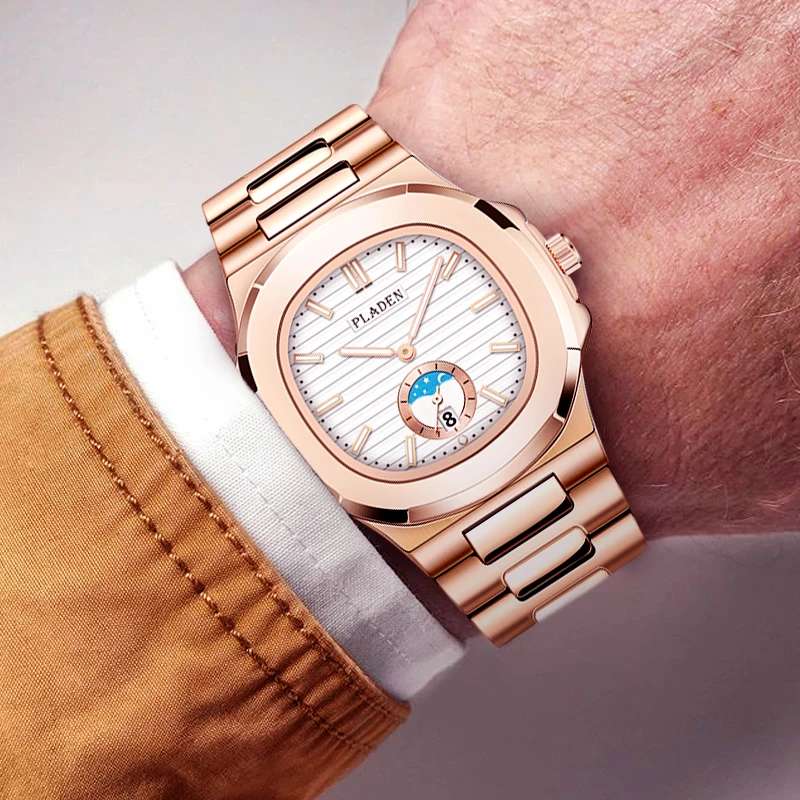 Элегантные часы Patek последнее продвижение Взрывные модели кварцевые для бизнеса
