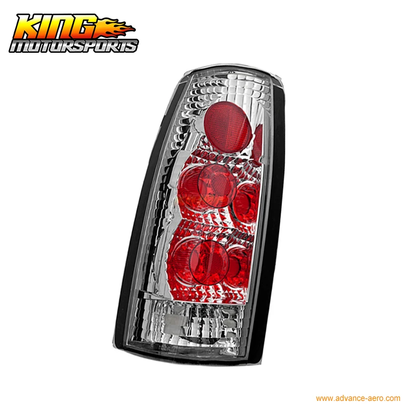 Подходит для GMC Chevy C K Suburban Yukon Escalade Altezza задние фонари хромированные прозрачные LH RH