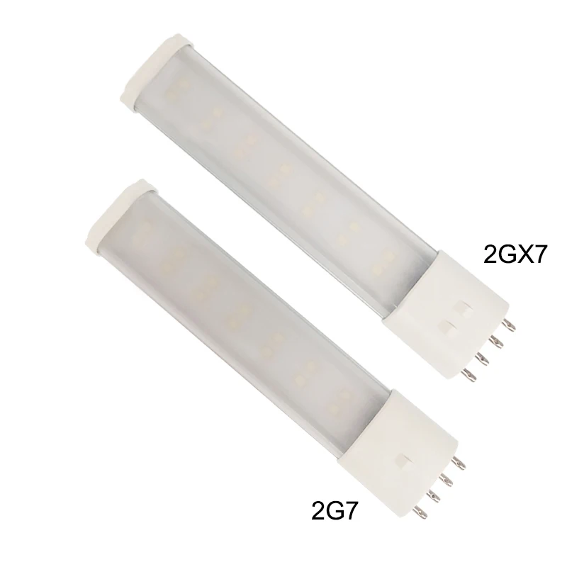 1X 2g7 2gx7 led lamp PLS light desk hotel office Lamp Replacement CFL pl light 5W 6W 7W SMD 2835 Light warm white/cold white