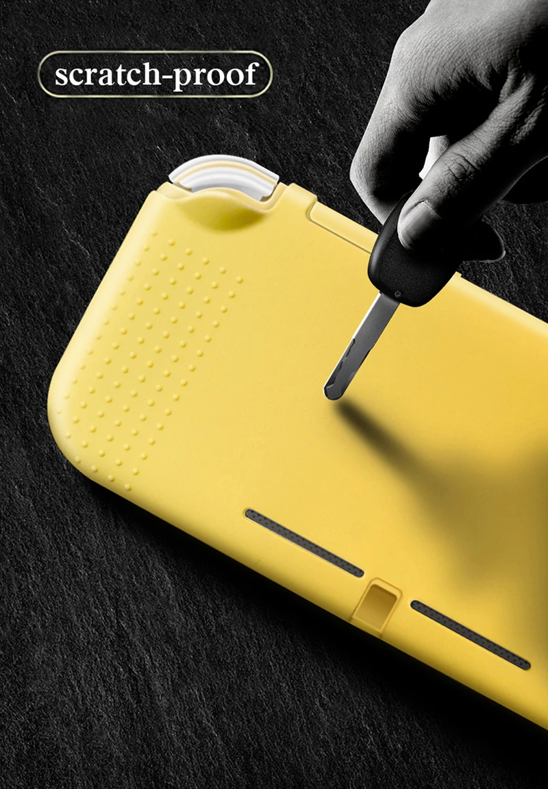 BUBM Switch LiTE Host половина пакета силиконовый чехол, мягкий Противоскользящий защитный чехол, силиконовый костюм для nintendo Switch Lite