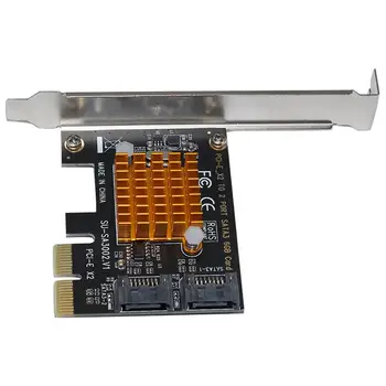

For Sa3002 Asm1062 Chip Pci-E To Sata 3.0 Expansion Card 6Gsata3.0 Interface Hard Disk Expansion Card Interface Adapter Card
