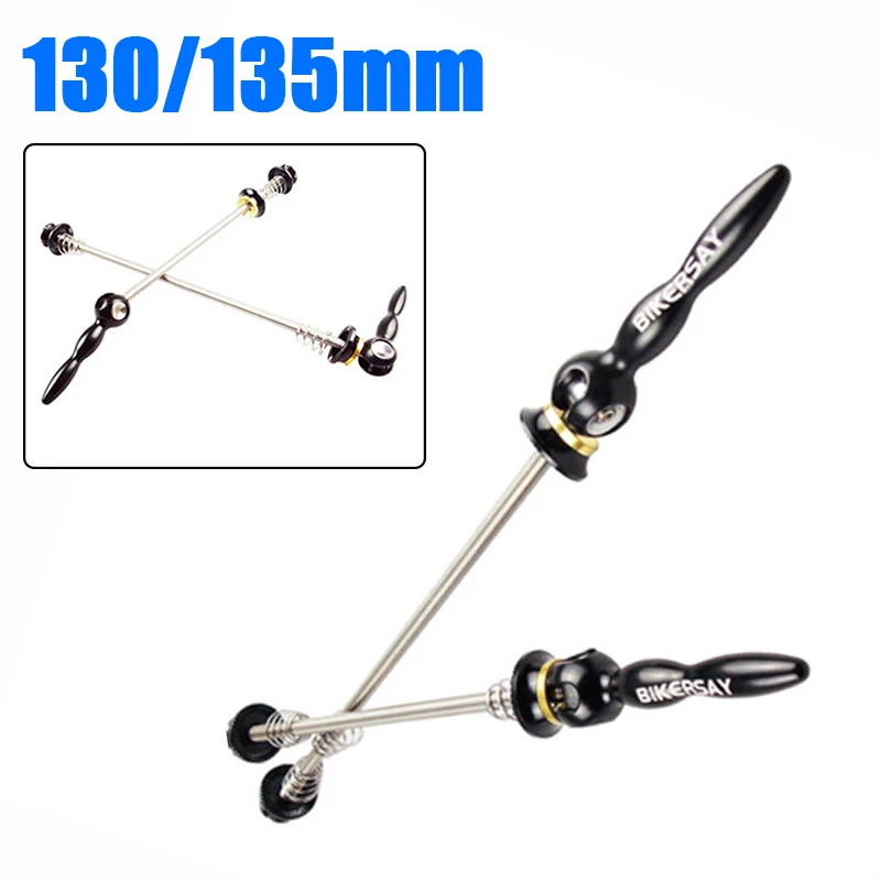 Пара ультра легкий вал быстроразъемный полюс горный велосипед титановый сплав инструменты
