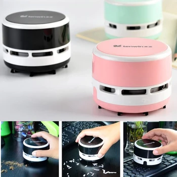 

Useful Portable Desktop Car Vacuum Cleaner Small Size Clean Scraps Machine Dust Collector For Notebook Computer Keyboard