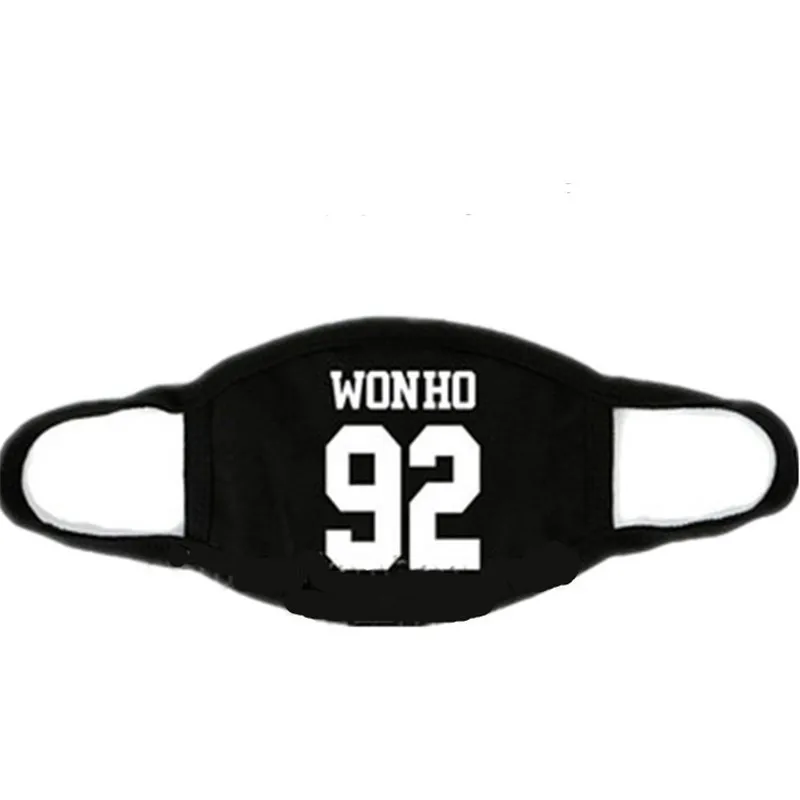 

Kpop MONSTA X Mask Cotton Mouth HYUNGWO Face Muffle I.M SHOWNU WONHO MINHYUK Mouth Mask Fashion Mask