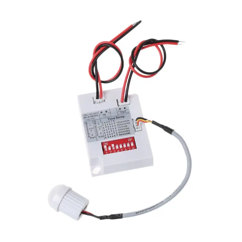 

1PC PIR Motion Sensor Switch TDL-2012 IR Infrared Body Induction Detector 12VDC