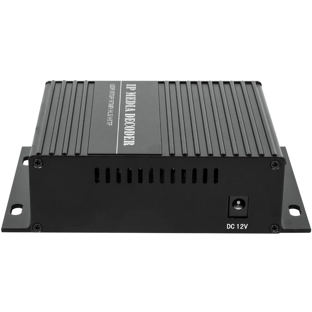 H.265 H.264 UHD 4K IP камера декодер для потокового видео Аудио HDMI + CVBS AV RCA выход с