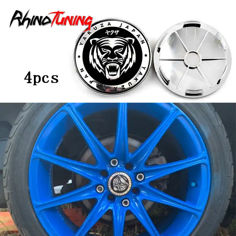 68 Mm 62 Mm 4 Pcs Yakuza Jepang Mobil Roda Pusat Hub Caps Untuk