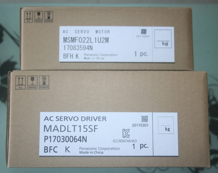 Новый и оригинальный сервопривод Panasonic A6 серии 200 Вт Комплект Msf022l1u2m Madlt15sf |