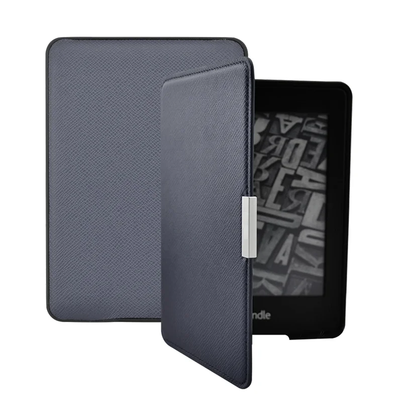 Тонкий Оригинальный чехол для Kindle Paperwhite 1 2 3 6 'ɾ-Reader кожаный электронная книга