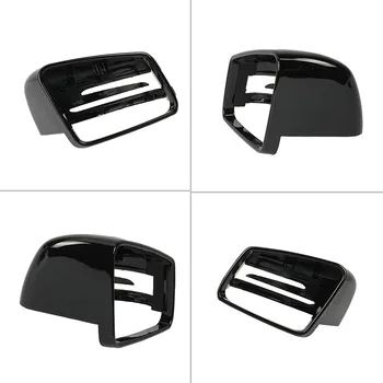 

Black ABS Plastic Car Wing Mirror Rearview Cover Housing Stylish For Mercedes-Benz C-S Class CLS CLA GLA Series