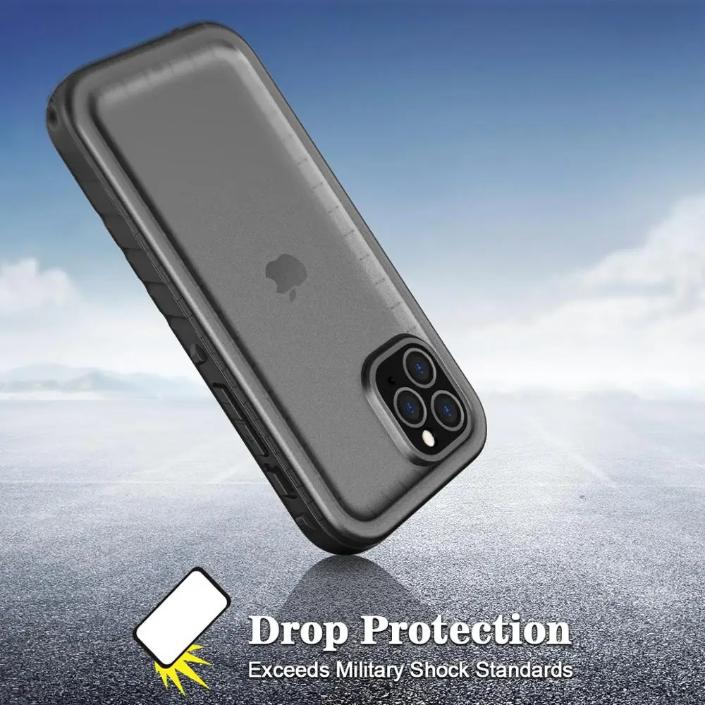 IP68 360 градусов водонепроницаемый противоударный бампер чехол для телефона для iPhone X XS XR XS Max 8 7 6 6S 5S SE Plus защитный чехол на весь корпус
