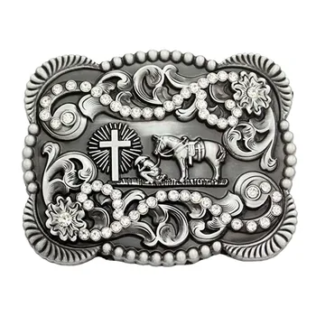 

Retro Men Vintage Belt Buckle Lightweight Western Cowboy Fashion Metal Buckles