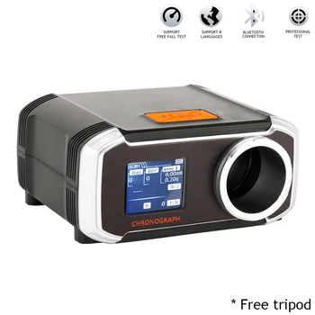

WST-X01 Bluetooth Speed Measuring Instruments LCD Screen Display Hunting Tactical Airsoft Paintball Speed Tester