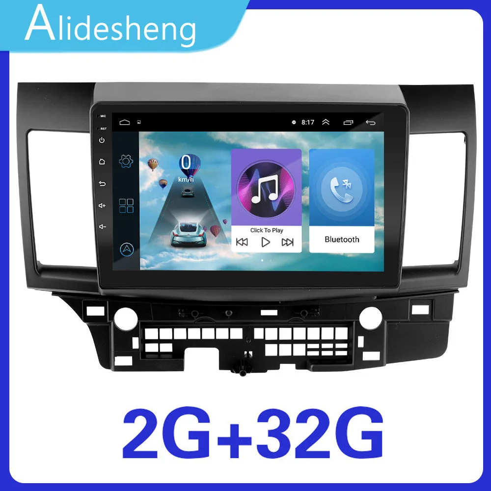 2G+ 32G 2.5D 2Din Android 8,1 GO автомобильный dvd мультимедийный плеер gps для Mitsubishi Lancer 10 дюймов 1024*600 четырехъядерный навигатор WiFi BT - Цвет: ZS-Lancer-2G