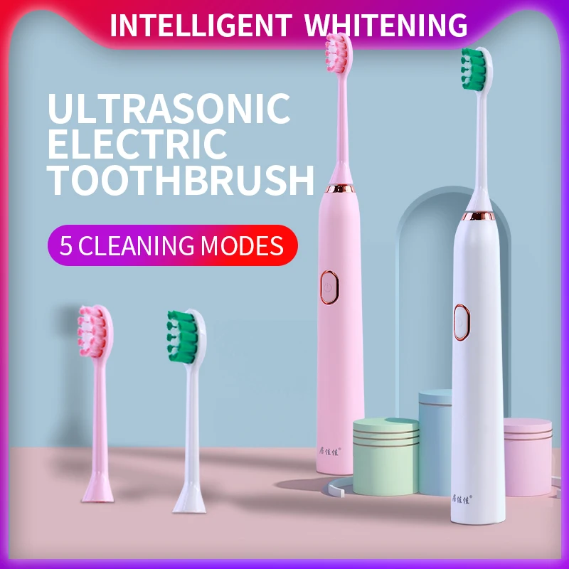 

IPX7 water proof ultrasonic brush electric tooth brush. Patent design. Metel housing with UV matter painting. Long duration.