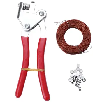 

22Pcs/Set Plier 20PCS 7/8/9/10Mm Sealed Beans with 30M Sealing Wire Lead Seal Sealing Pliers Calipers for Seal Water Meter Anti-