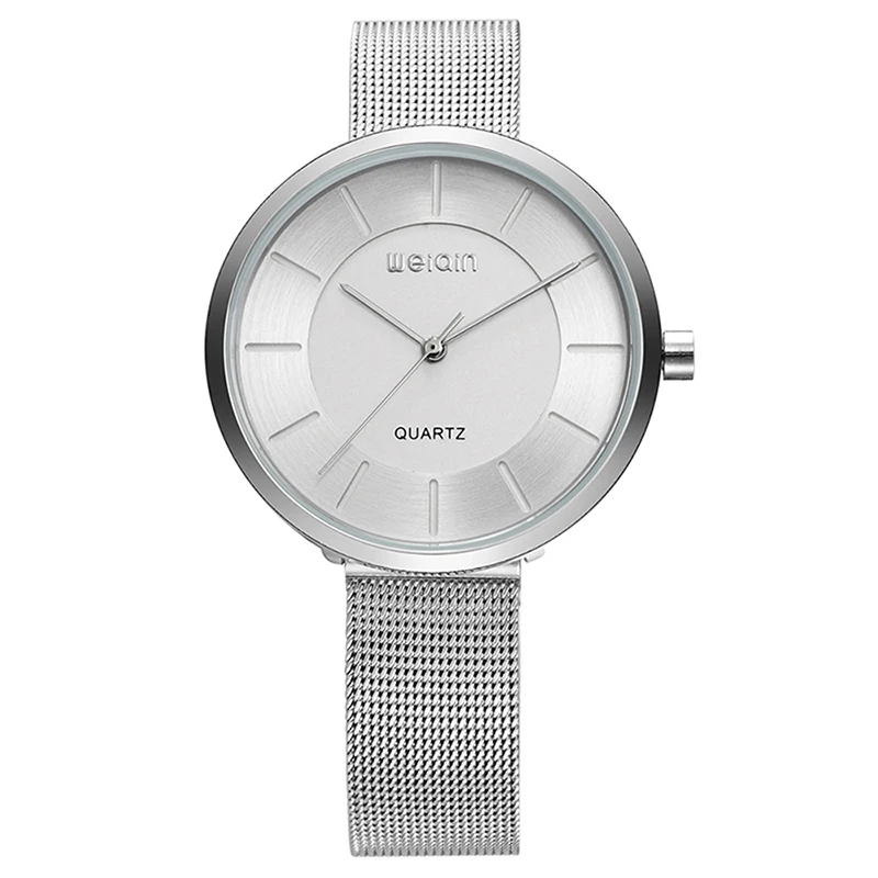 

New Brand Fashion Leisure Simple Ladies Watch Stainless Steel Watchband Quartz Ladies Watch Gift relogio feminino reloj mujer