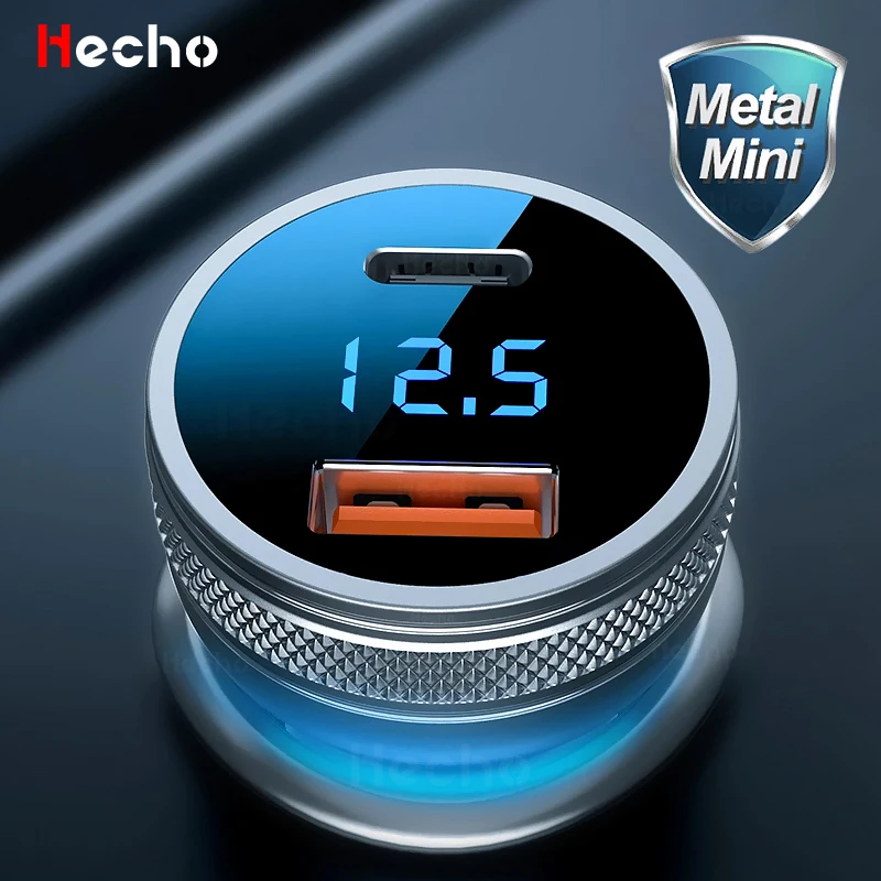 Автомобильное зарядное устройство для iPhone 12 11 Pro Max Xiaomi Huawei 36 Вт Quick Charge 4 0 3 PD USB