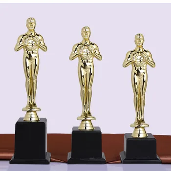 

Academy Award Oscar Statue Oscar Trophy Favors Award Prize Souvenir R851 Zinc Alloy Resin Animal Abstract Hollywood Oscar Party