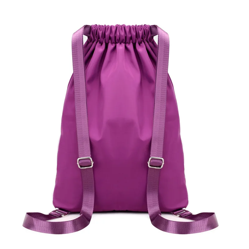 

Drawstring Top Drawstring Shoulder WOMEN'S Bag 2019 New Style Outdoor Travel Shopping Trend Sports Gym Bag