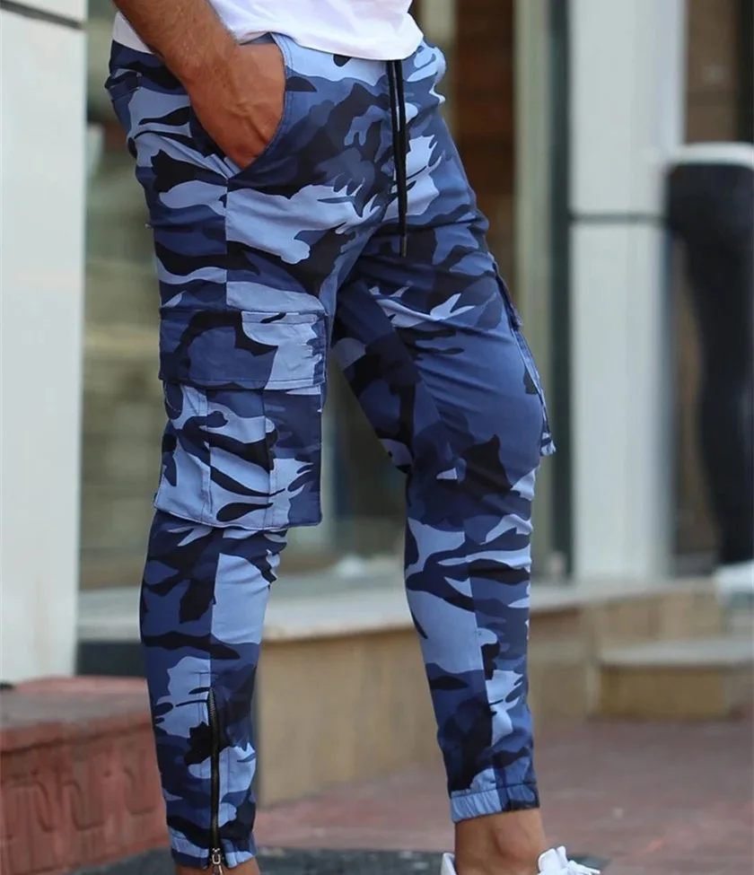 Men's Camo Cargo Pants | boohoo