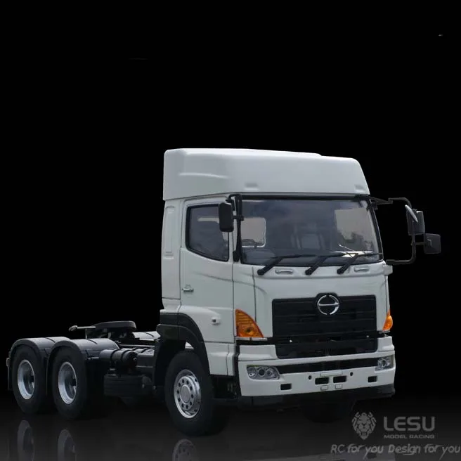 LESU 1/14 HN 700 6*4 RC грузовик с прицепом &quotсделай сам&quot Tmy радио Металлическое шасси