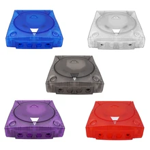Boîtier de protection translucide pour Console de jeu SEGA Dreamcast DC, accessoires de jeu, coque de protection de remplacement 