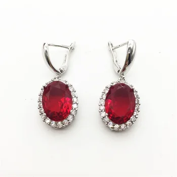 

Mystic Zircon 925 Sterling Silver Jewelry Earrings For Women Free shipping