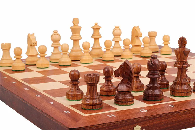 Professional Chess Board Games Family Table Medieval Puzzle Wood Board  Games Children Travel Tabuleiro De Xadrez Entertainment - AliExpress