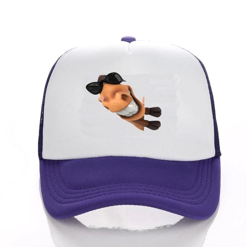 Funny Cartoon Print Baseball Cap Suncap Hip Hop Casquette Dad Hat