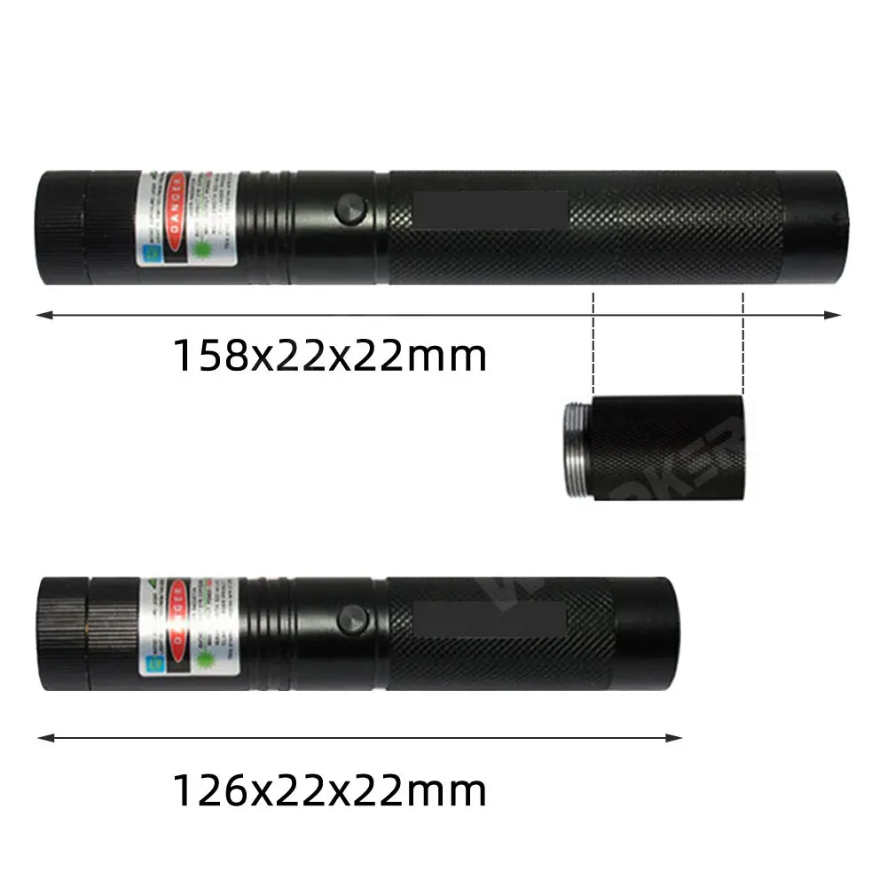 Охотничий 532нм 5 мВт зеленый лазерный прицел лазерная указка Высокая мощная Регулируемая фокусировка лазер 303 ручка головка горящая спичка