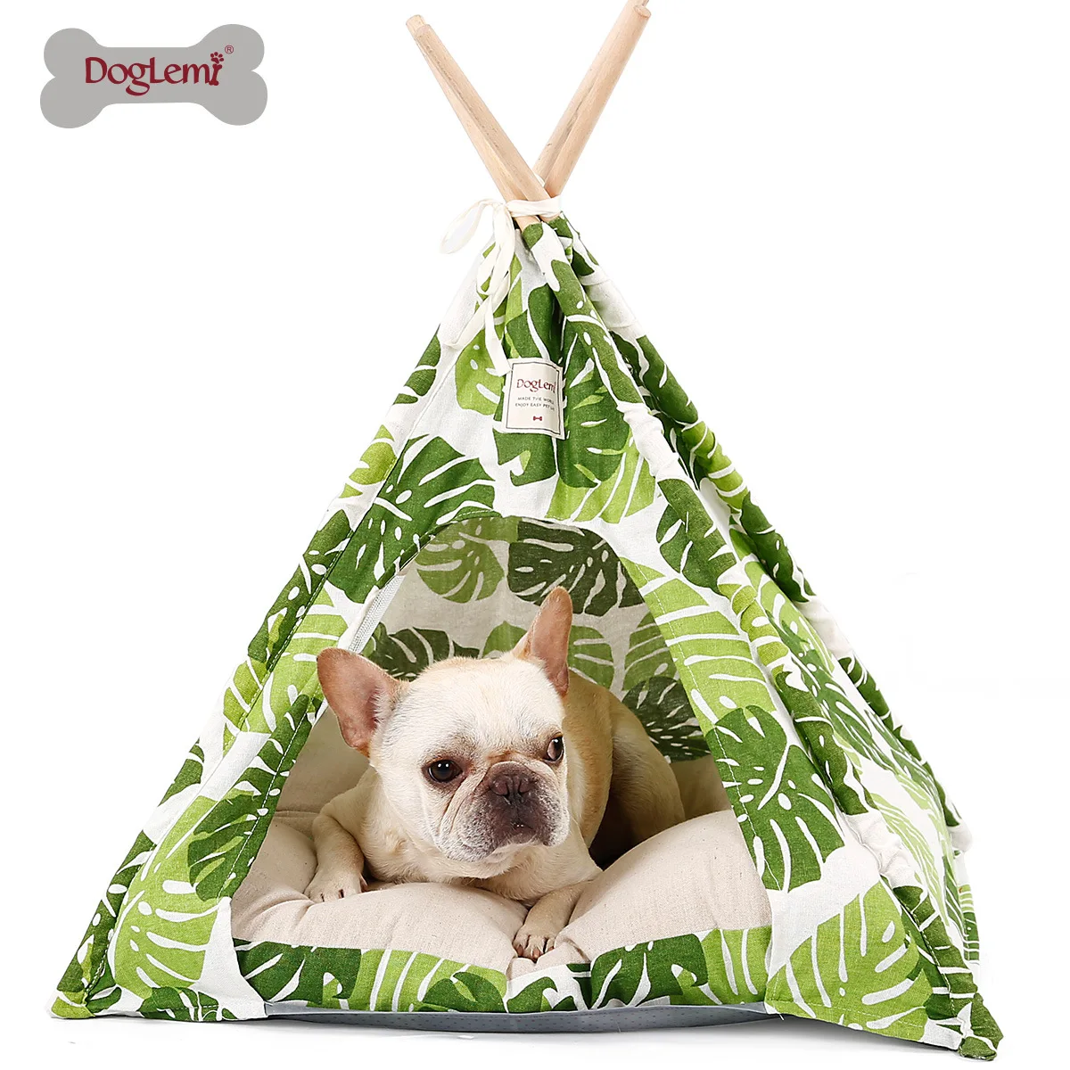 

Chinese-style INS Wind Pet Tent Kennel Washable Four Seasons Universal Cat Nest Teddy xiao gou wu House