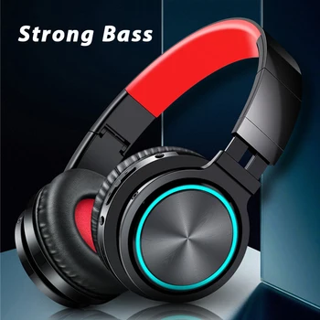 

Hembeer Wireless Headphones Gaming Headset 3D Surround Sound Bluetooth Earphones with 40mm Large Unit Shocking Bass