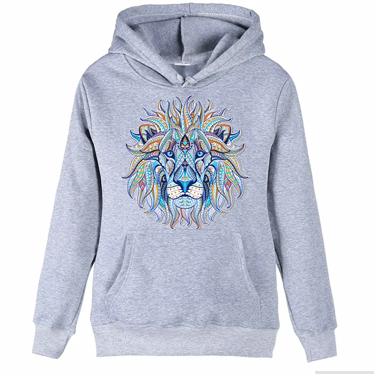 Индивидуальный цвет голова льва горячее тиснение типа Ke шаблон DIY костюм пакет