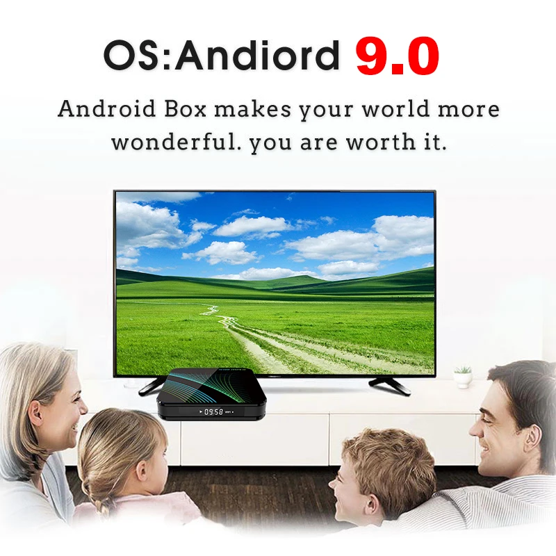 X10 MAX ТВ приставка Android 9,0 Смарт IP ТВ приставка 4 ГБ 32 ГБ RK3318 Четырехъядерный 4K медиаплеер Google голосовой помощник BT VS H96 MAX ТВ приставка