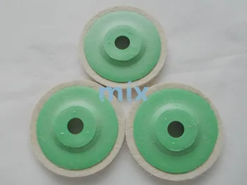 

Fixmee 3pcs 4 Inch 100mm Wool Polishing Pads Buffing Angle Grinder Wheel Felt Polishing Disc Pad Set
