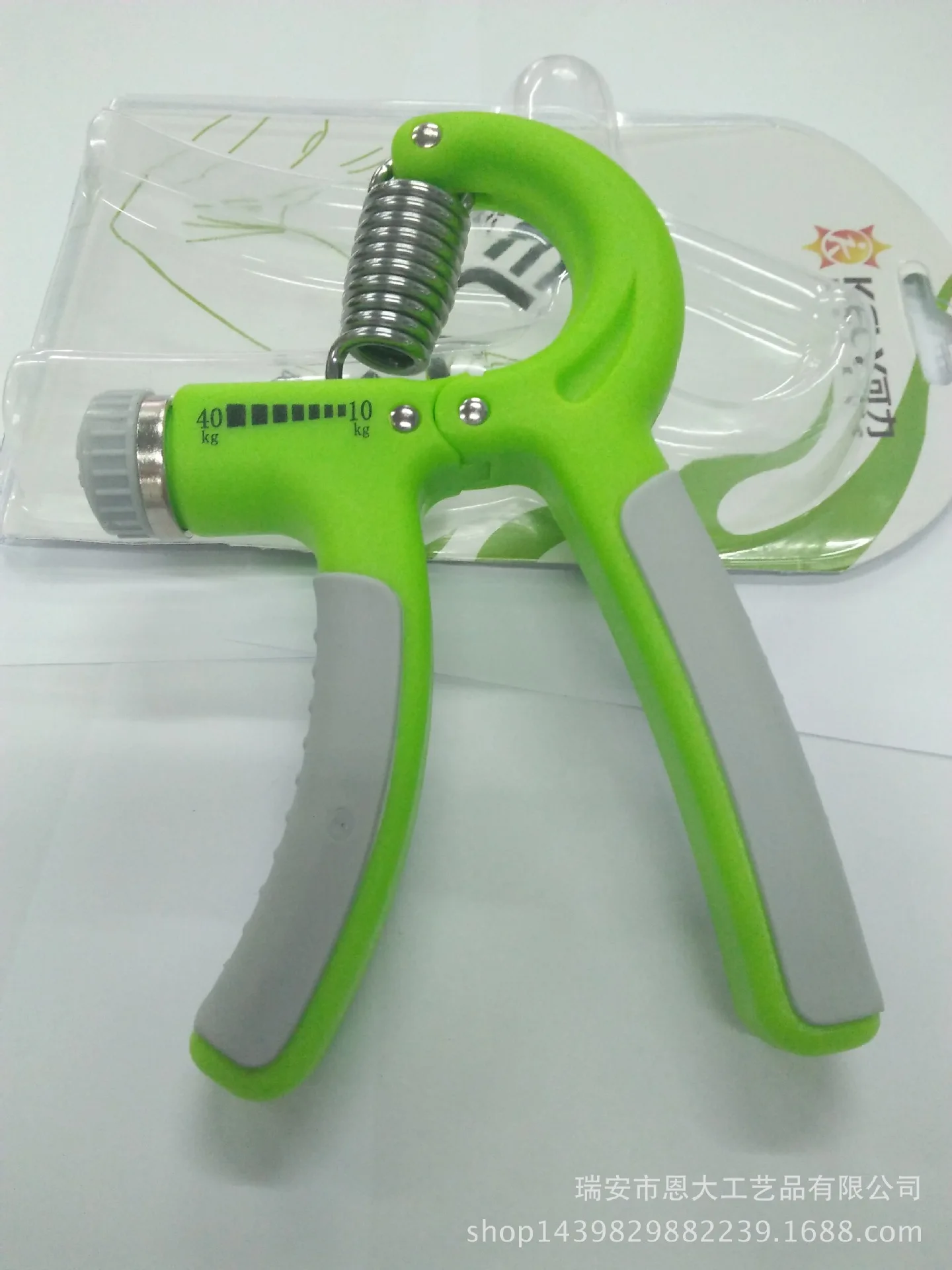 

Adjustable Hand-muscle Developer R-Shape Spring Grip 10-40Kg Spring Grip
