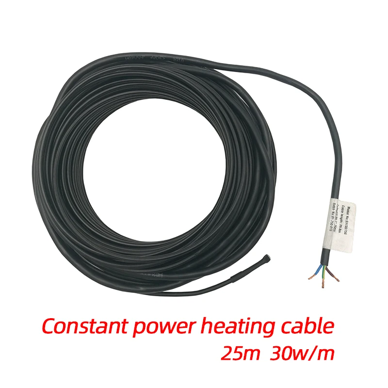 NEW 30W/M Thermostat Optional CE Approved Fluoropolymer Insulated Alloy Heating Cable/Wire used for Various underfloor warming | Освещение