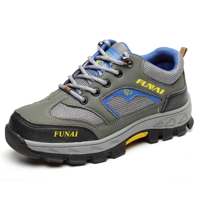 

Soft-bottomed steel head with light air permeability and odor-proof in summer mens steel toe shoes safety shoes steel toe boots