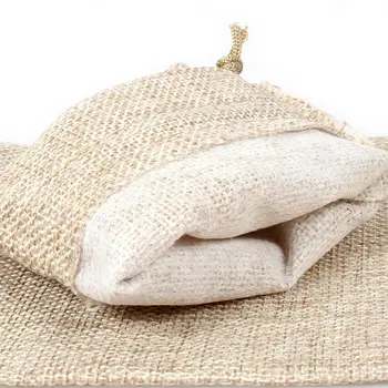 

40 Burlap Bags with Drawstring Gift Bags Jewelry Pouches Sacks for Wedding Party and DIY Craft LX9C