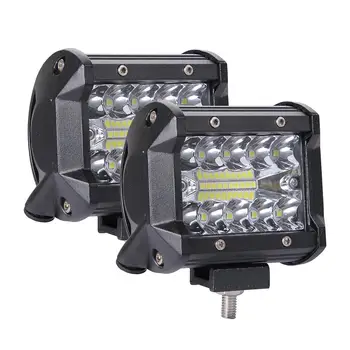 

200W 4in Car LED Work Light Bar lampada di guida per fuoristrada trattore camion 4x4 SUV fendinebbia 12V 24V faro per Led Bar