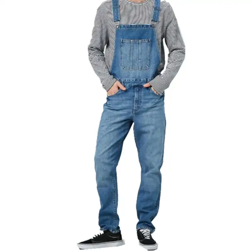 Mannen Bretels Heren Nieuwe Broek Een Stuk Broek Merk Denim Broek Overalls Slim Fit broek 2020|Jeans| - AliExpress