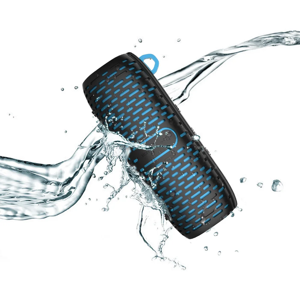 Bluetooth Speaker Outdoor Waterproof Sports Riding Stereo Surround 1200mAh Battery Portable Wireless Mini | Электроника