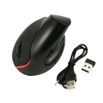

WH907A Portable 5D 2.4GHz Wireless Optical Vertical Mouse Speed Adjustable With USB Receiver Plug and Play for Office Games