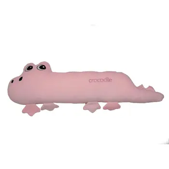 

Manufacturers direct big eye crocodile doll pillow creative plush toy lazy man long sleeping soft pillow