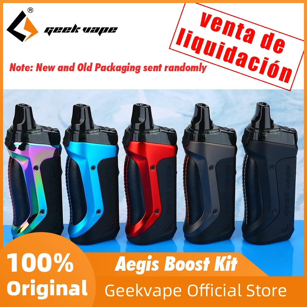 Распродажа! Набор для вейпа GeekVape Aegis Boost электронная сигарета со встроенным