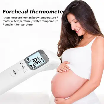 

Forhead Infraerd Digital Thermometer Measurement Standing Thermometer Non-Contact With LCD Display Temperature Meters