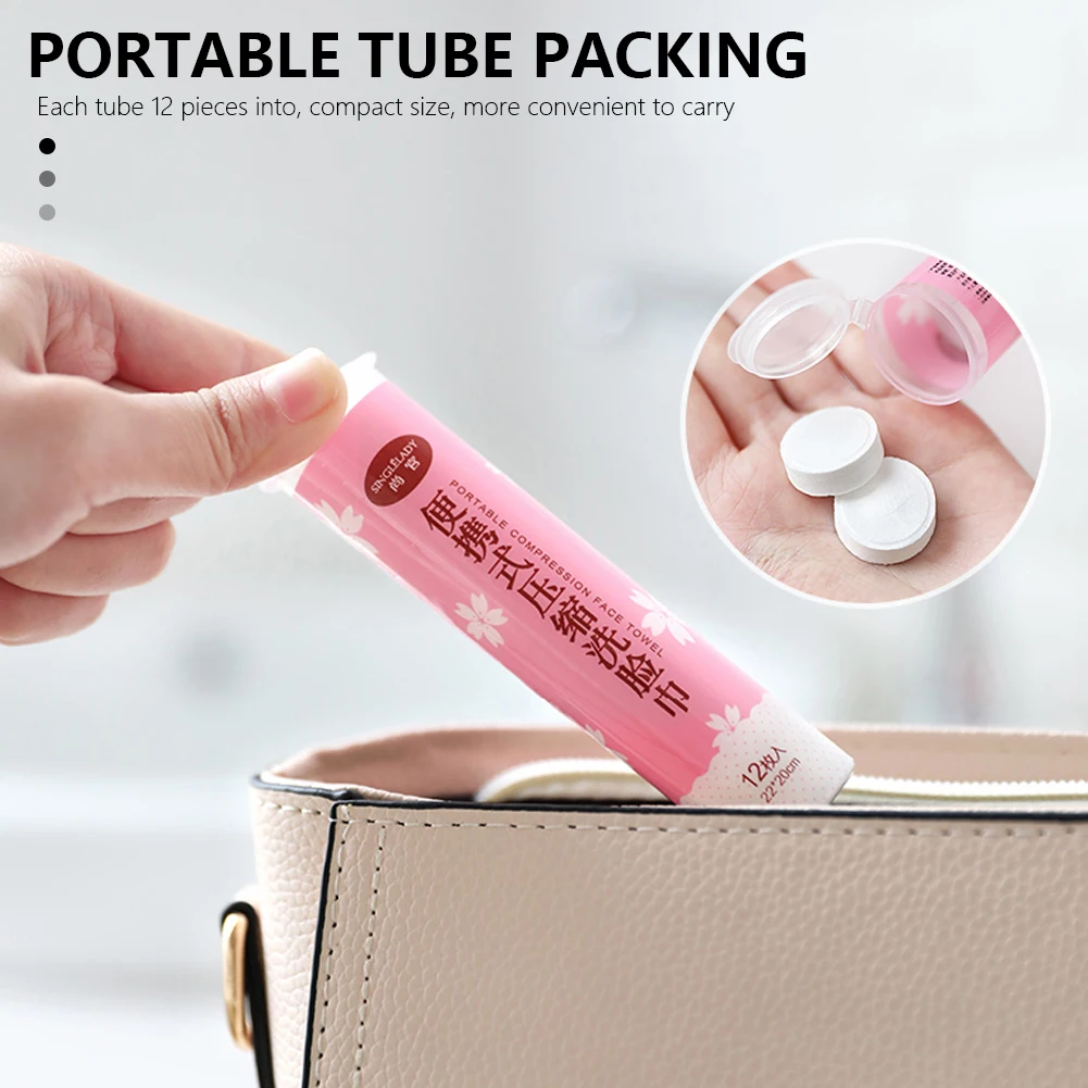 Одноразовые мини-салфетки в виде капсул 12-50 шт. волшебные салфетки для ухода за