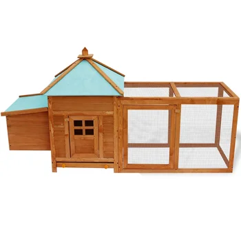 

Henhouse for Outdoor Use High-end Chicken Coop for Chickens Hens Ducks Rainproof Roof Ventilation Easy to Clean For Yard Outdoor