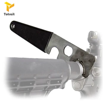 

TOtrait Rifle Wrench For AR15 M16 Castle Nut .223 Collapsible Stock Install Removal Multi Tool Heavy Duty Tool